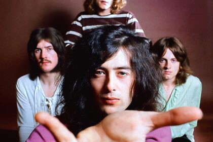Zdjęcie przedstawiające Led Zeppelin. InterpretacjePiosenek.pl - Największa baza interpretacji piosenek w Polsce.