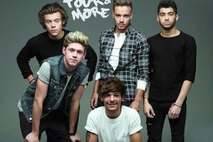 Zdjęcie przedstawiające One Direction. InterpretacjePiosenek.pl - Największa baza interpretacji piosenek w Polsce.