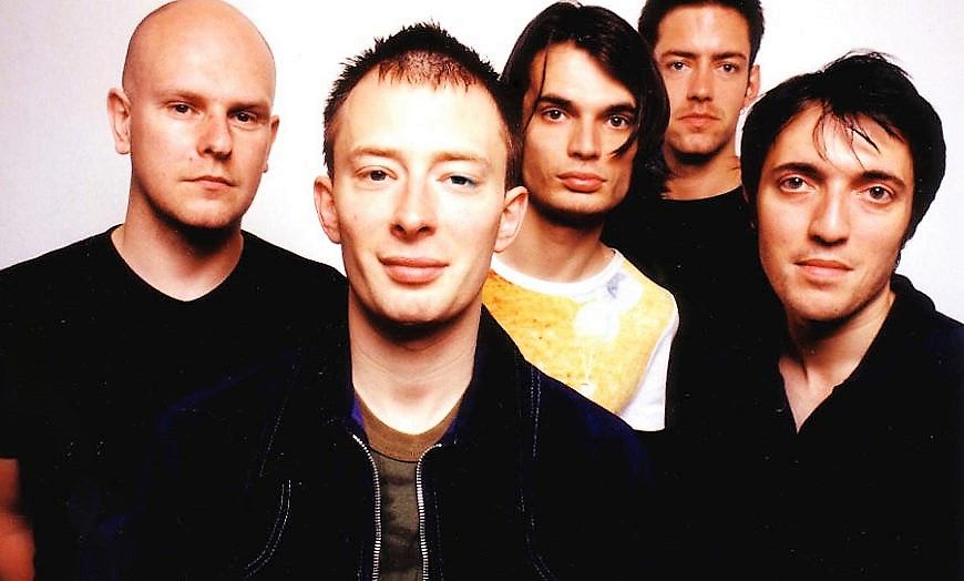 Zdjęcie przedstawiające Radiohead. InterpretacjePiosenek.pl - Największa baza interpretacji piosenek w Polsce.
